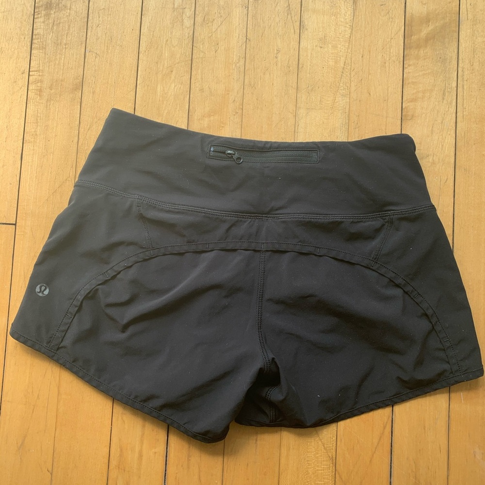 Black lululemon shorts
